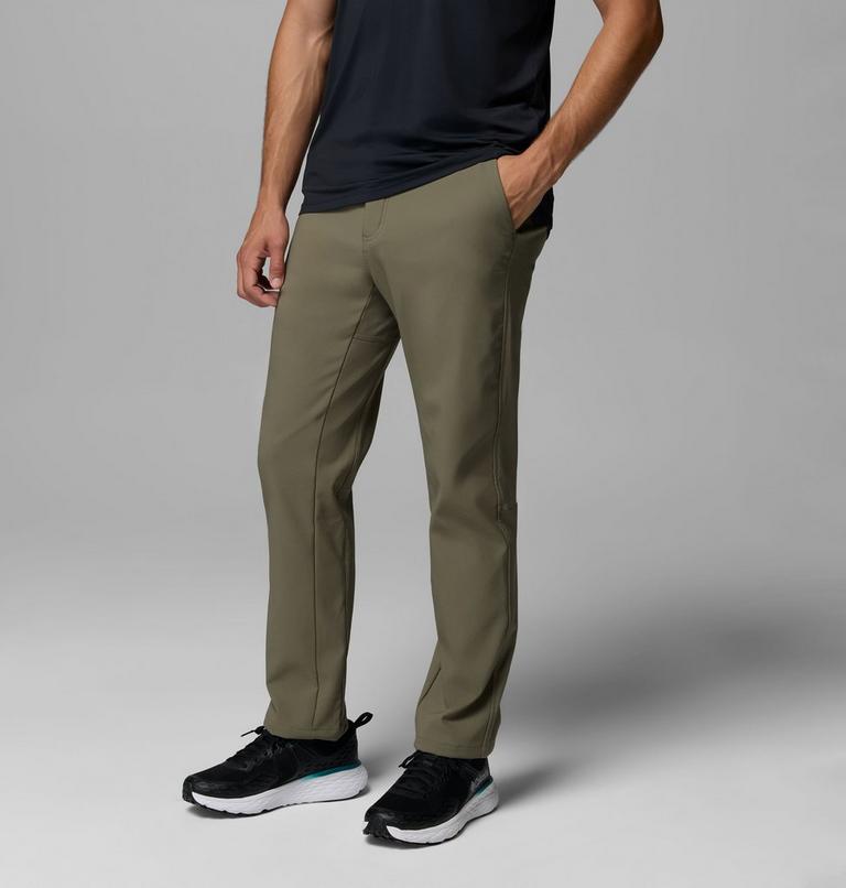 Men's Time to Trail Omni-Heat Hiking Trousers, Color: Stone Green, image 4