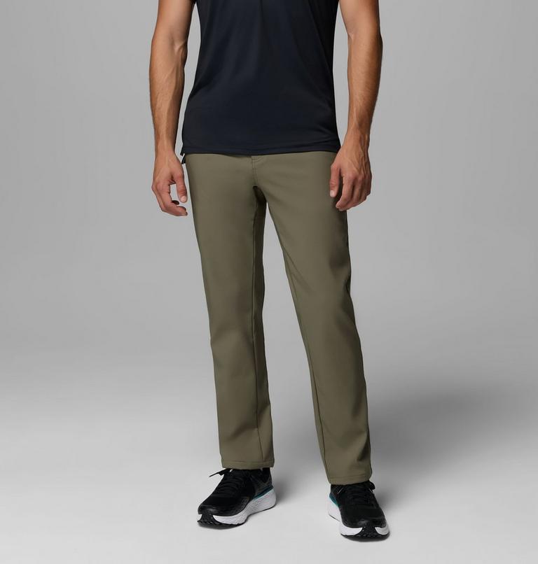 Men's Time to Trail Omni-Heat Hiking Trousers, Color: Stone Green, image 1