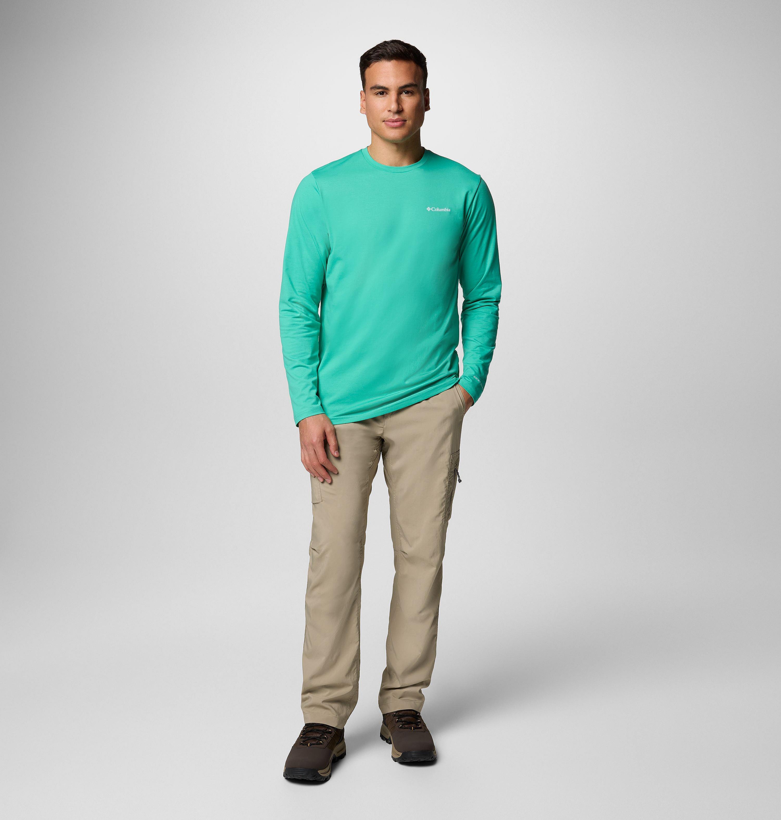 Minetom Chemisie Homme Eté à Manches Longues Chemise Loose Fit Col en V Henley Shirts Casual