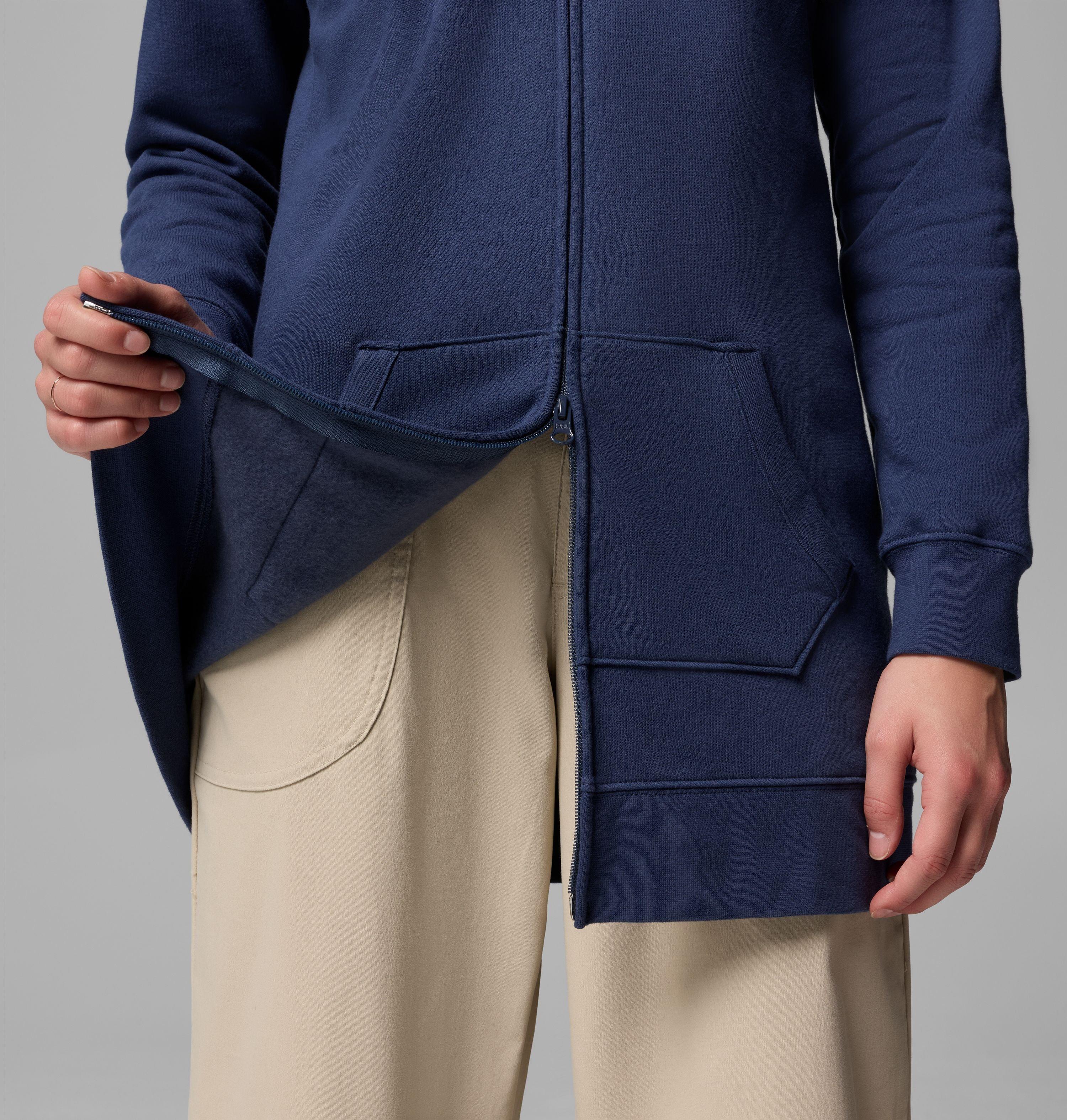 Women's Burr Trail Long Full Zip Hoodie 7