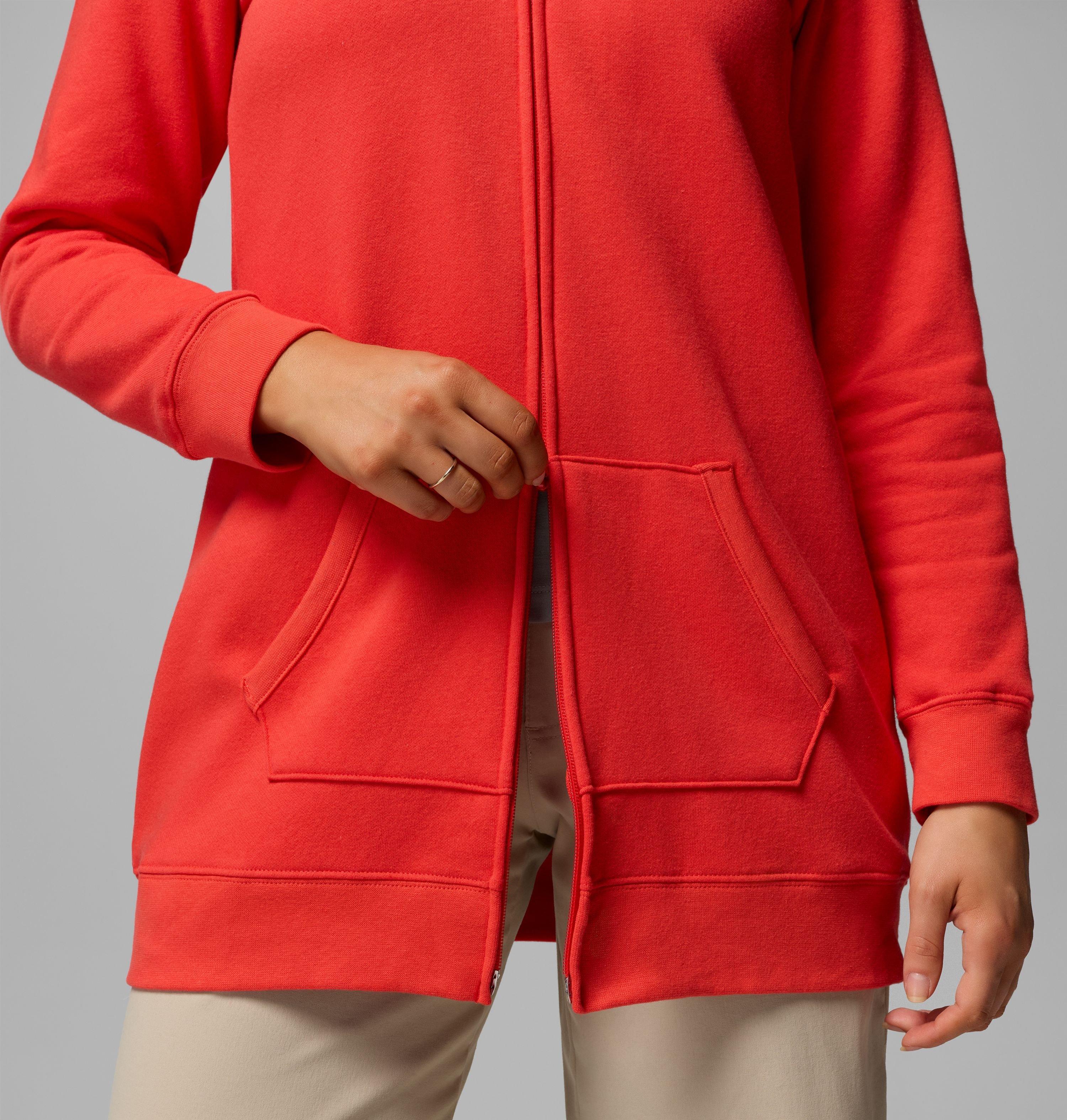 Women's Burr Trail Long Full Zip Hoodie 7