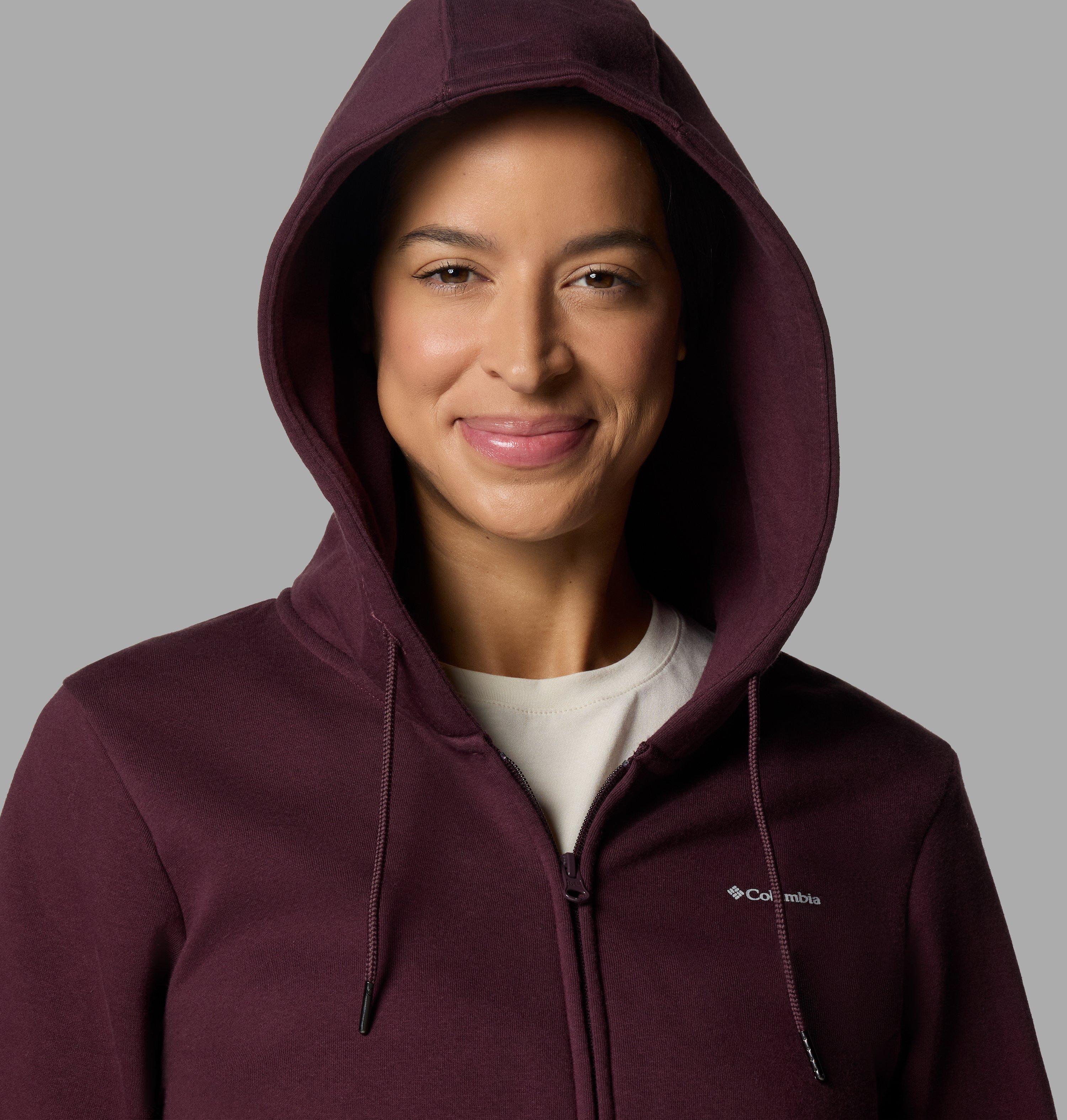 Chandail à capuchon long avec fermeture éclair Burr Trail pour femme 4