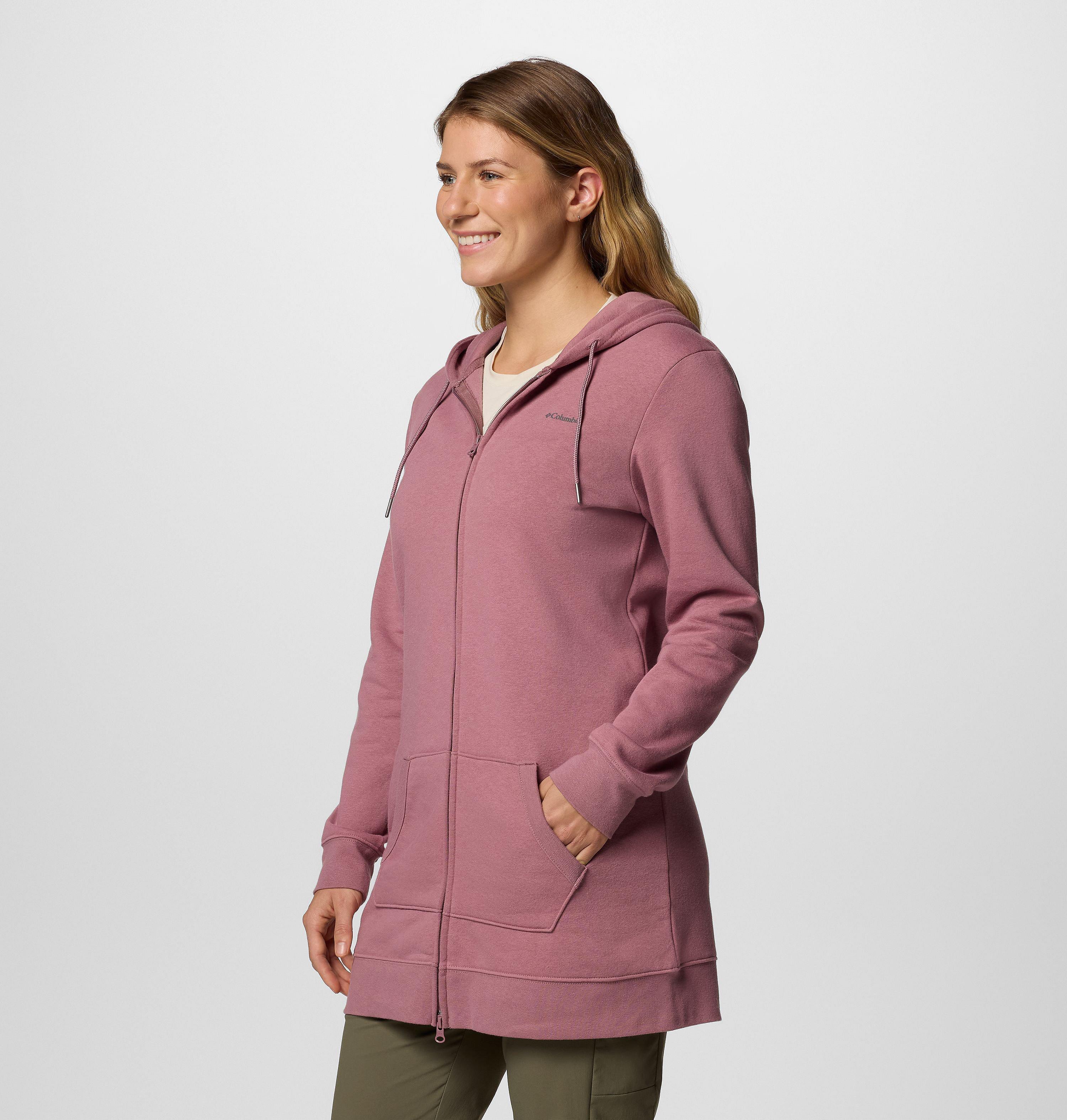 Women's Burr Trail Long Full Zip Hoodie 3