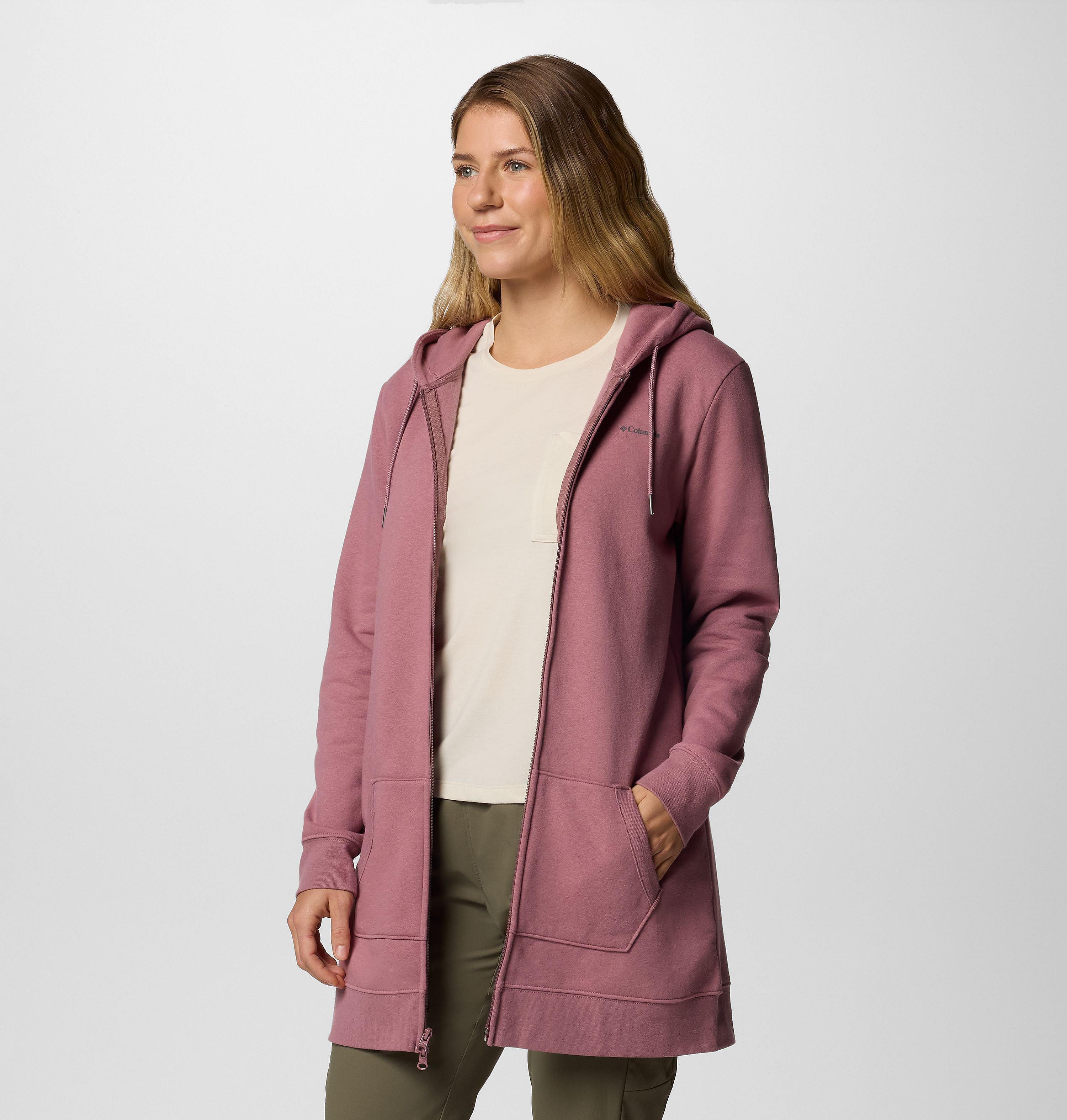 Women's Burr Trail Long Full Zip Hoodie 5
