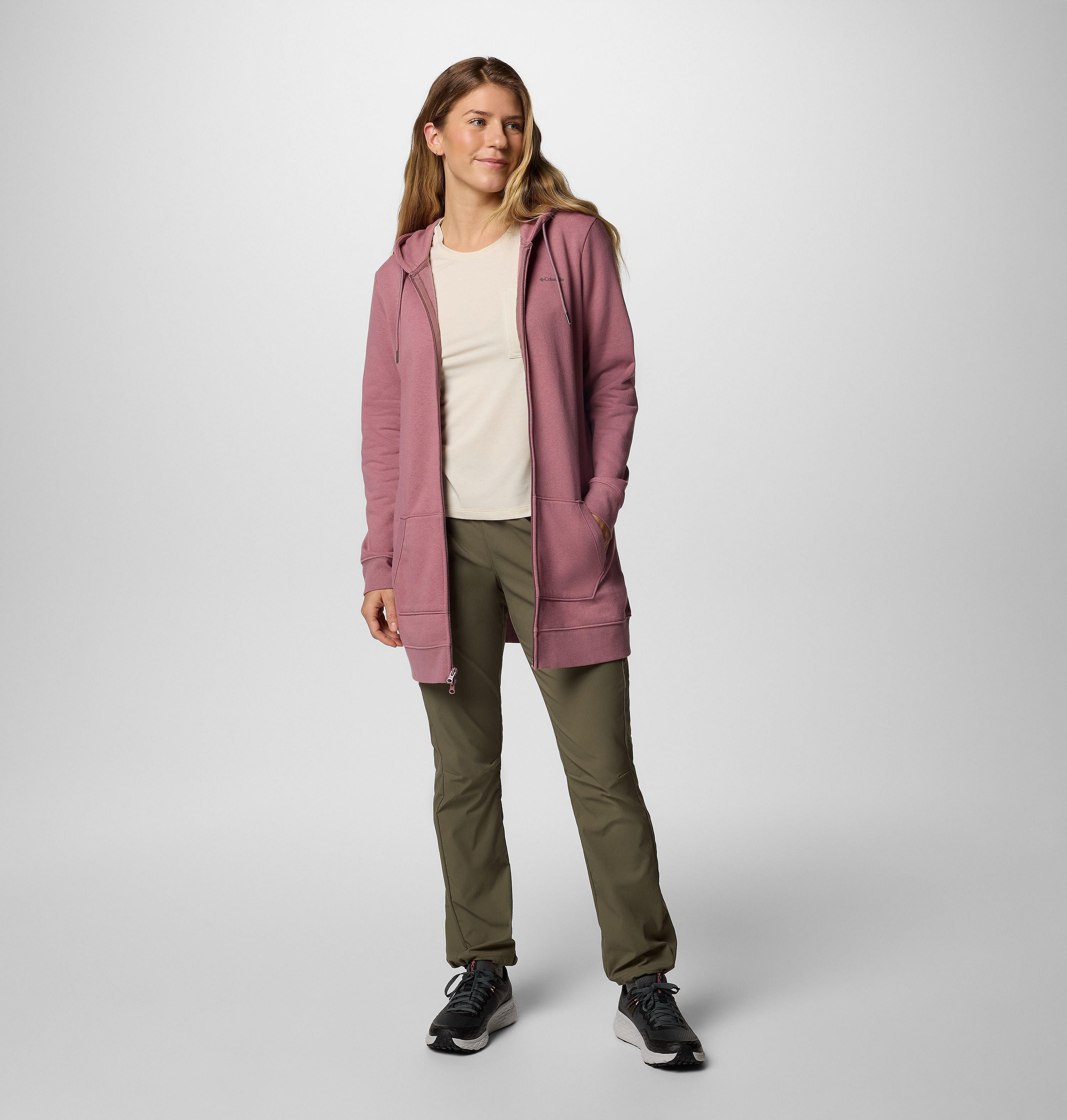 Women's Burr Trail Long Full Zip Hoodie 6