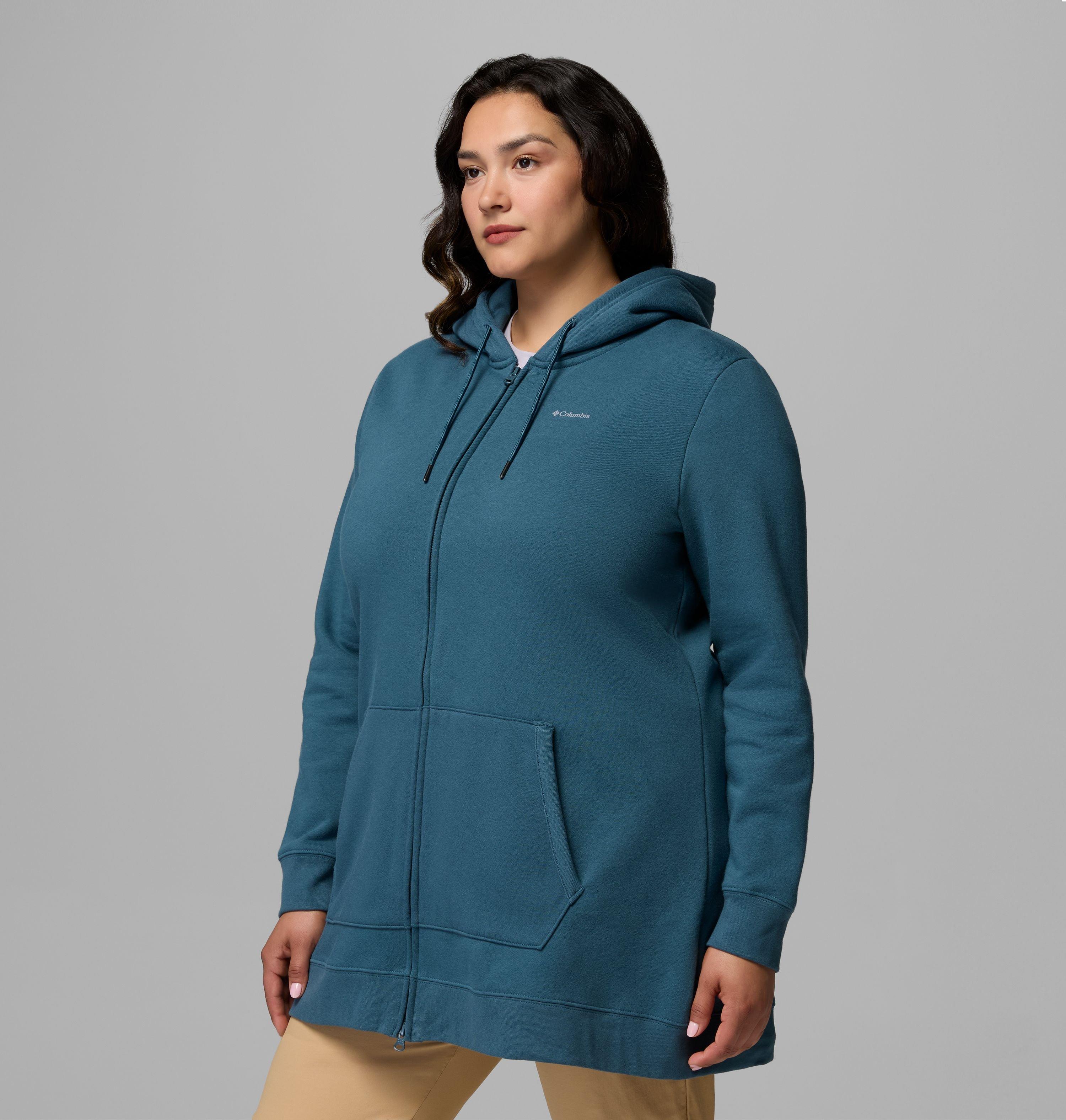 Women's Burr Trail™ Long Full Zip Hoodie | 429 | 2X 4
