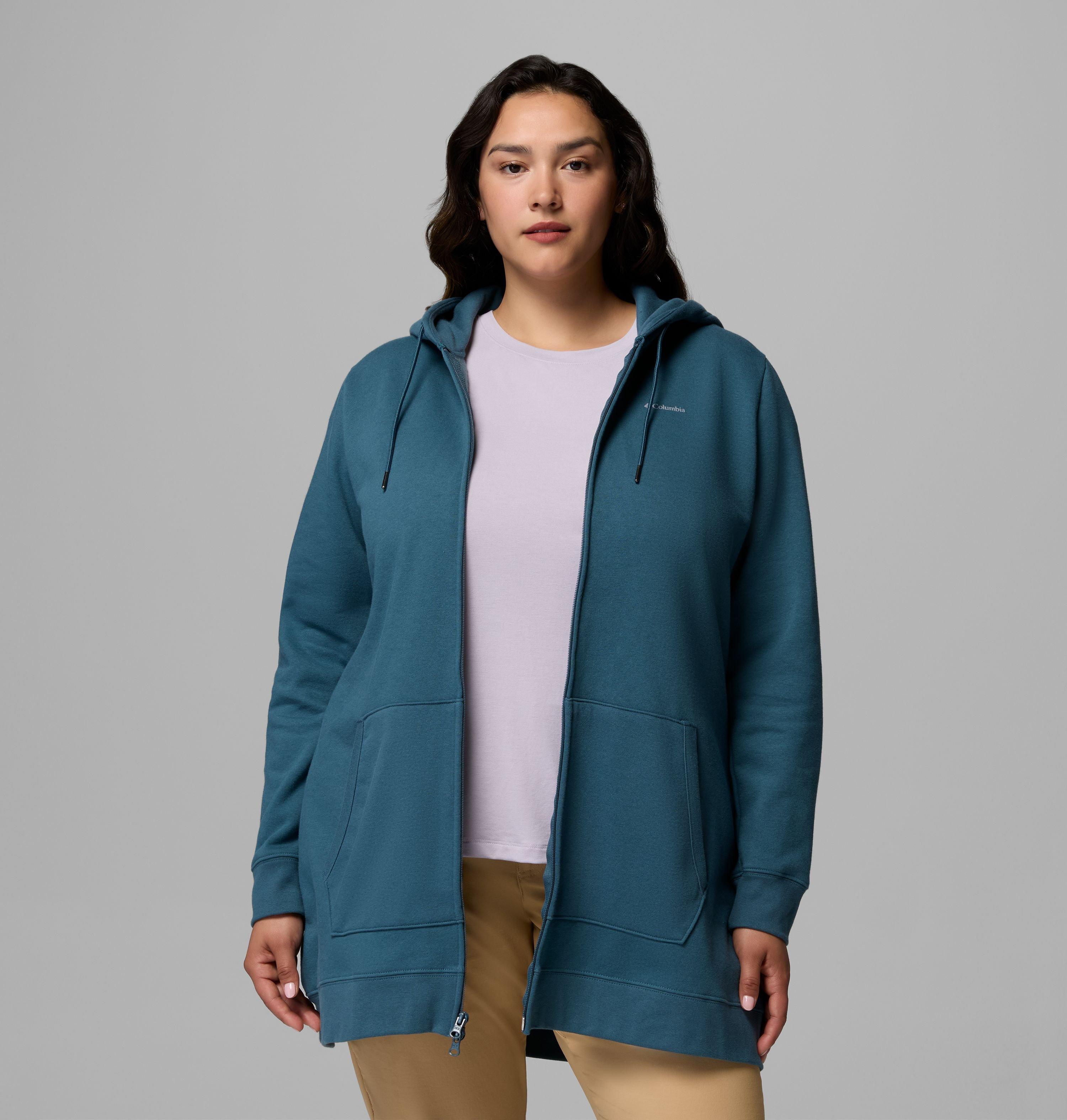 Women's Burr Trail™ Long Full Zip Hoodie | 429 | 2X 5