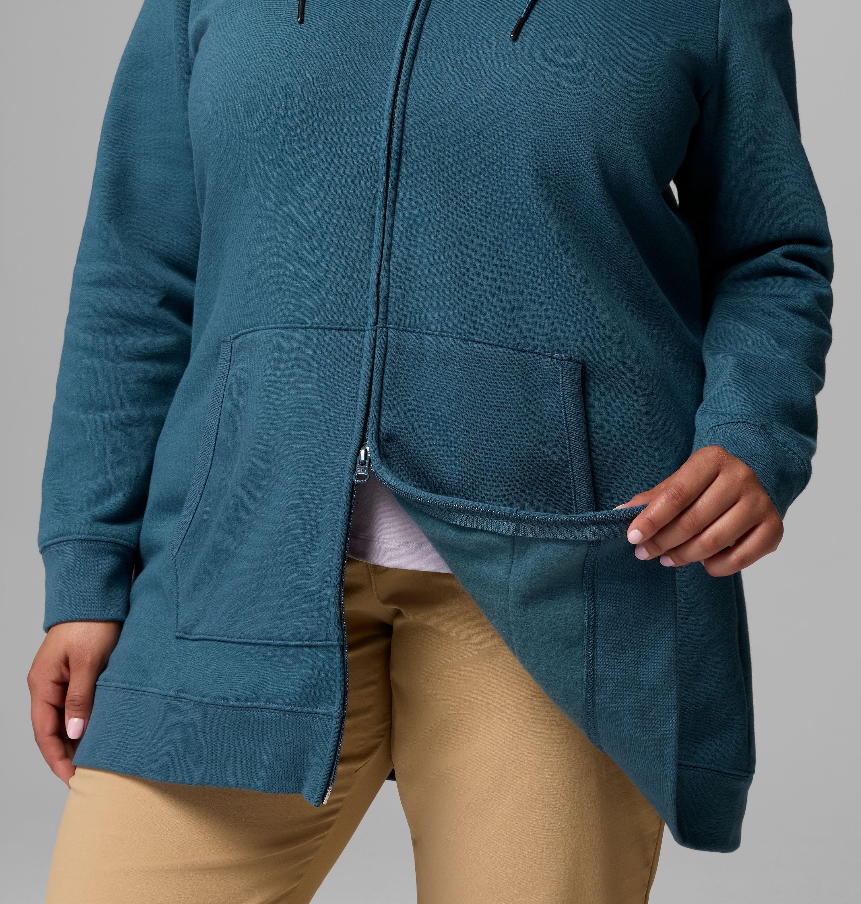 Women's Burr Trail™ Long Full Zip Hoodie | 429 | 2X 7