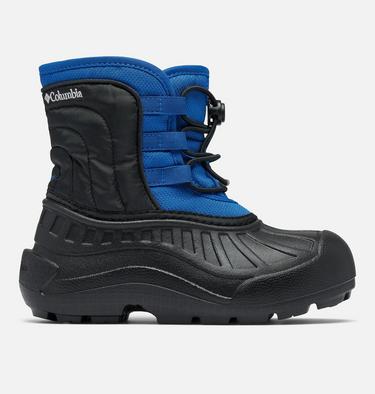 Youth Powderbug Snowlite Lace Snow Boot, Color: Mountain Blue, Black, image 1