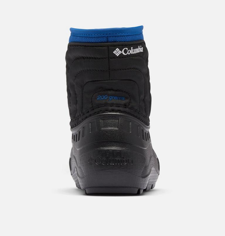 Kids' Powderbug Snowlite Lace Snow Boot, Color: Mountain Blue, Black, image 2