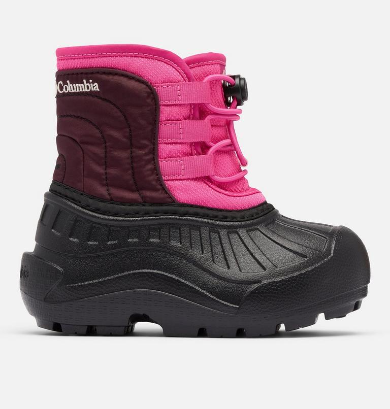 Kids' Powderbug Snowlite Lace Snow Boot, Color: Pink Ice, Moonvista, image 1