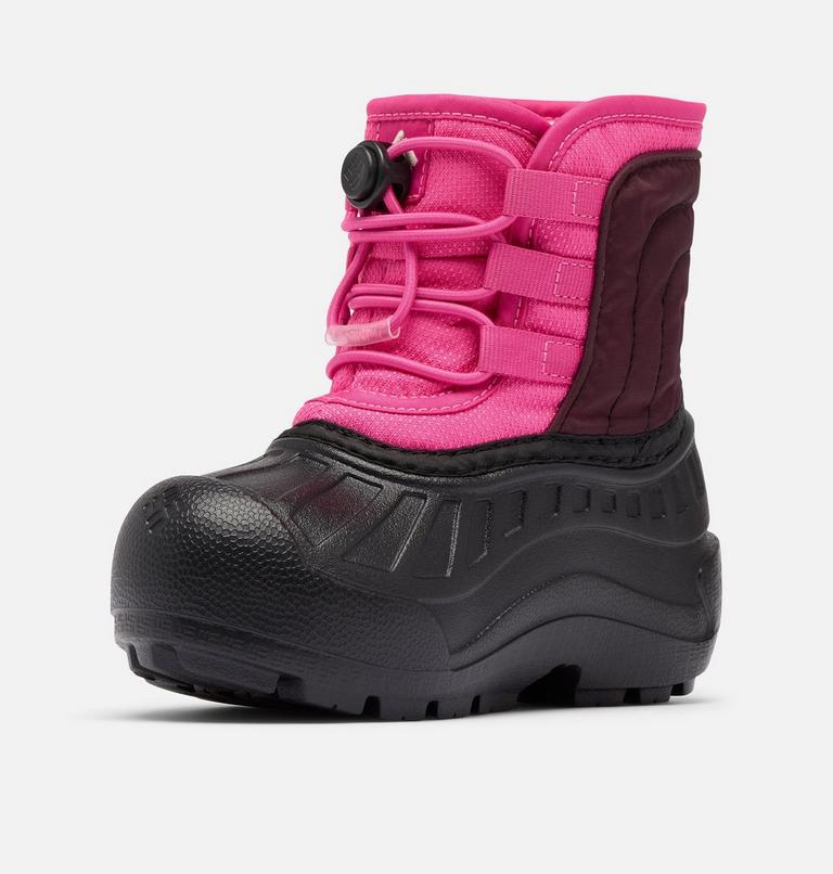 Kids' Powderbug Snowlite Lace Snow Boot, Color: Pink Ice, Moonvista, image 7