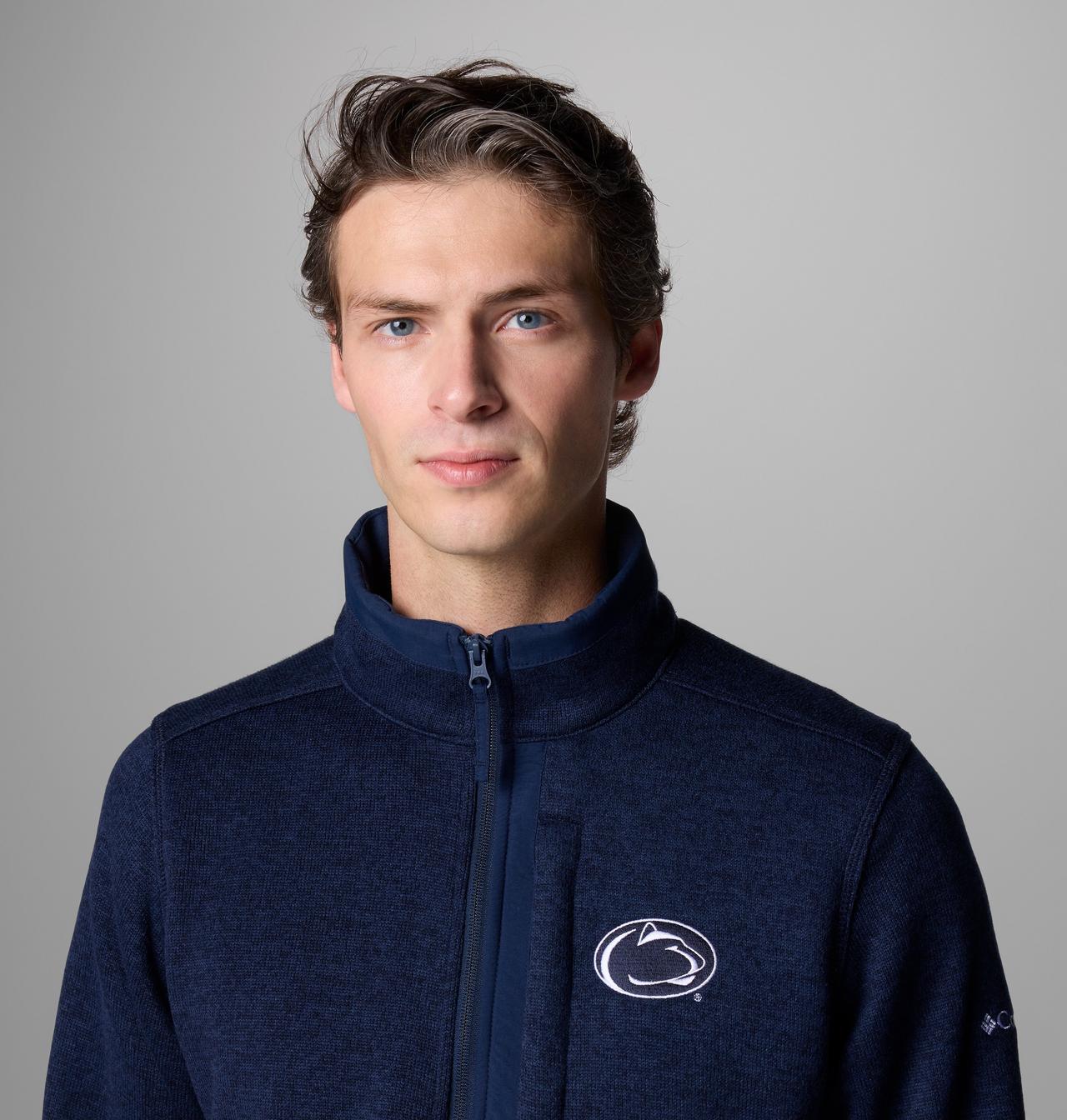 Men's Collegiate Sweater Weather™ Fleece Half Zip Pullover - Penn State 5