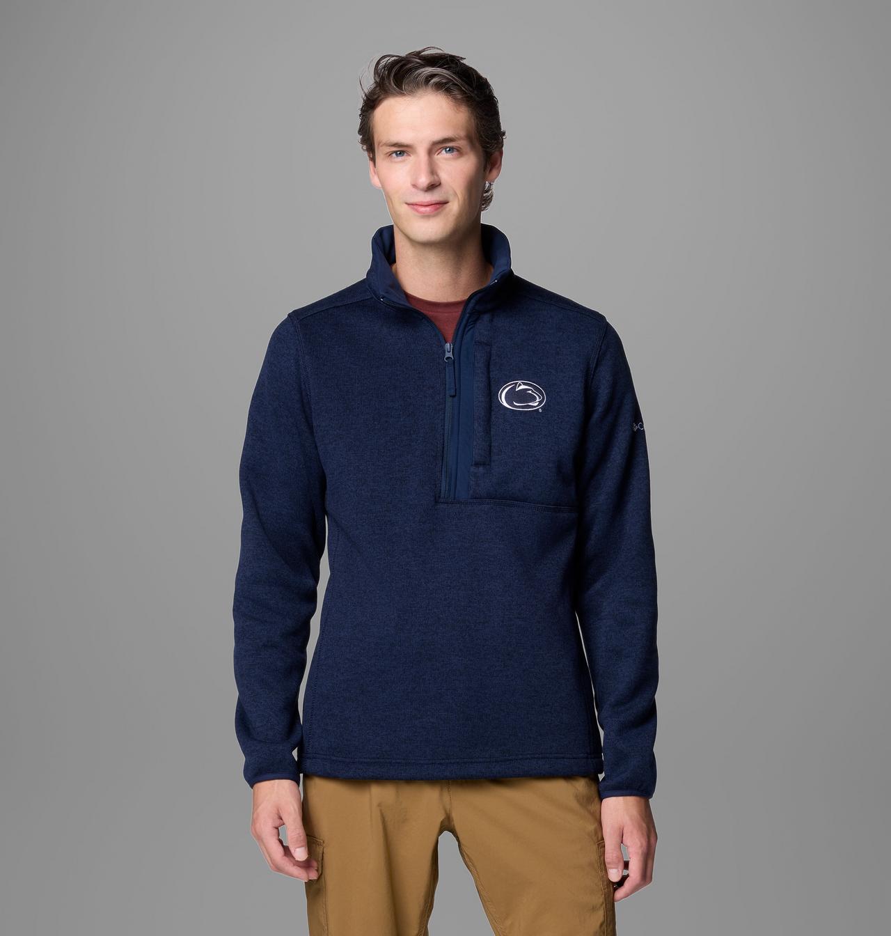 Men's Collegiate Sweater Weather™ Fleece Half Zip Pullover - Penn State 1