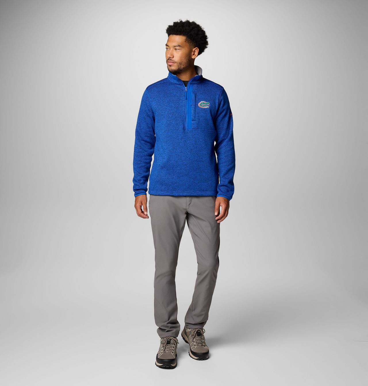 Men's Collegiate Sweater Weather™ Fleece Half Zip Pullover - Florida 3