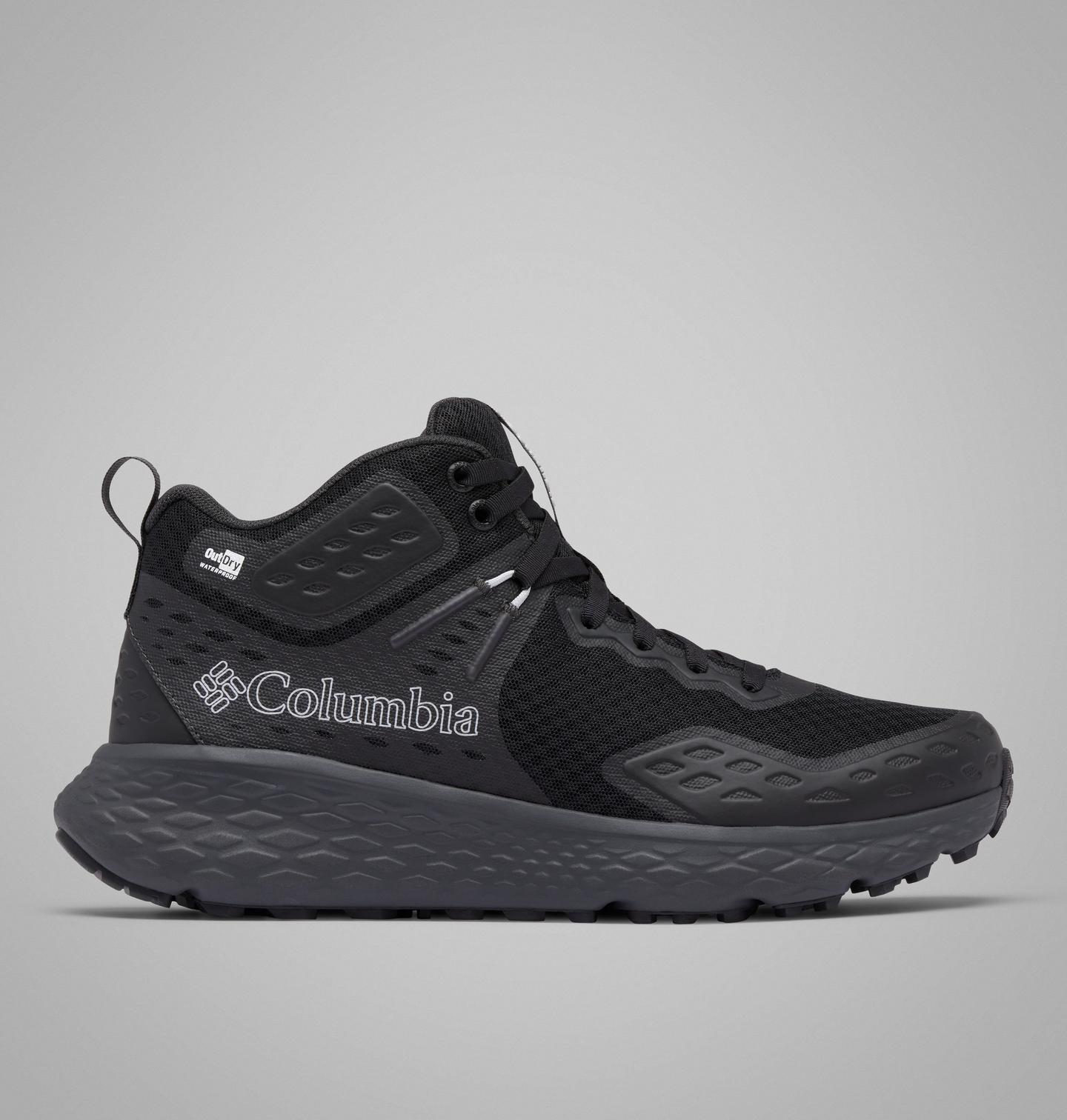 Мужские кроссовки Columbia Men's Konos TRS OutDry Mid, цвет: Чёрный — фото 1