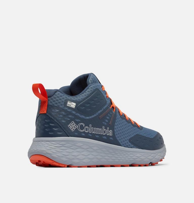 Zapatilla de senderismo de media caña Konos TRS OutDry para hombre, Color: Mountain, Tangy Orange, image 9