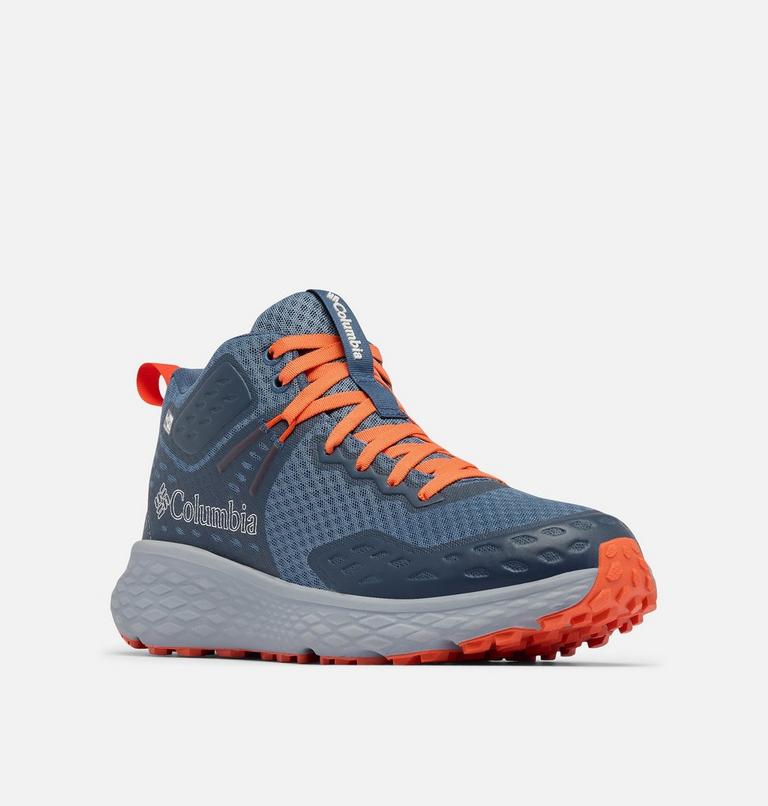 Zapatilla de senderismo de media caña Konos TRS OutDry para hombre, Color: Mountain, Tangy Orange, image 3