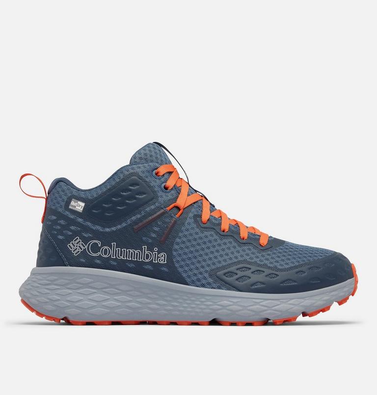 Zapatilla de senderismo de media caña Konos TRS OutDry para hombre, Color: Mountain, Tangy Orange, image 1