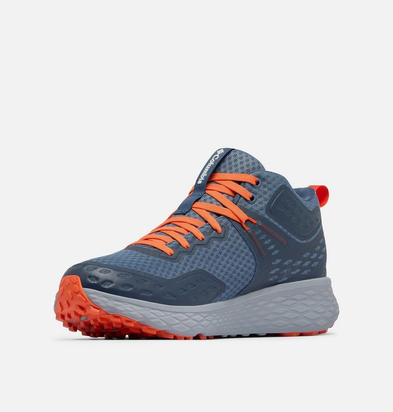 Zapatilla de senderismo de media caña Konos TRS OutDry para hombre, Color: Mountain, Tangy Orange, image 7