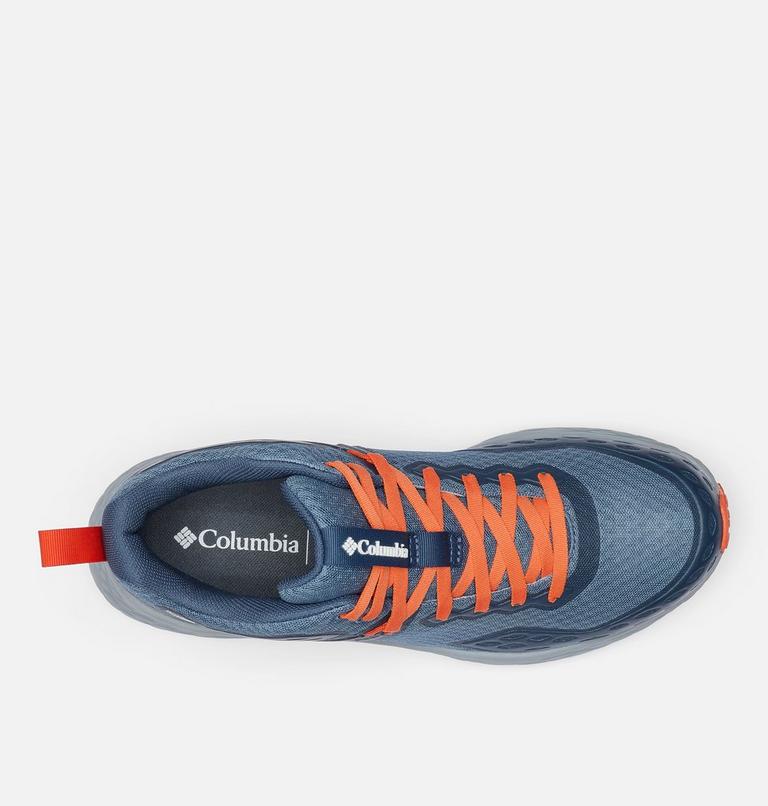 Zapatilla de senderismo de media caña Konos TRS OutDry para hombre, Color: Mountain, Tangy Orange, image 4