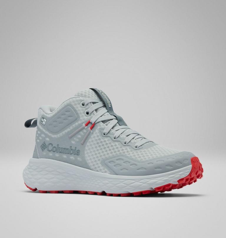 KONOS TRS OUTDRY MID, Color: Grey Ice, Poppy Red, image 3