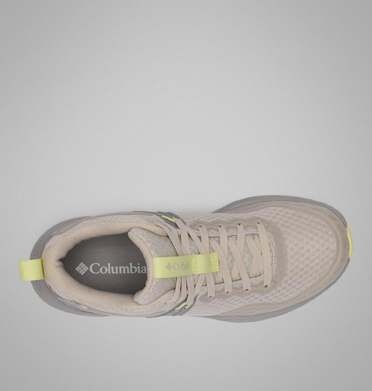 Women's Konos TRS OutDry Mid Hiking Shoe, Color: Cloud Grey, Citron Haze, image 4