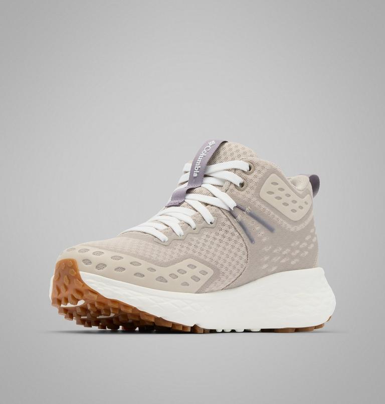 Zapatillas de senderismo de media caña Konos TRS OutDry para mujer, Color: Soft Taupe, Granite Purple, image 7