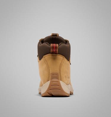 Men's Landroamer Explorer Waterproof Nubuck Boot, Color: Curry, Poppy Red, image 2