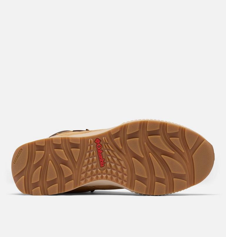 Botte Nubuck Imperméable Landroamer Explorer Homme, Color: Curry, Poppy Red, image 5