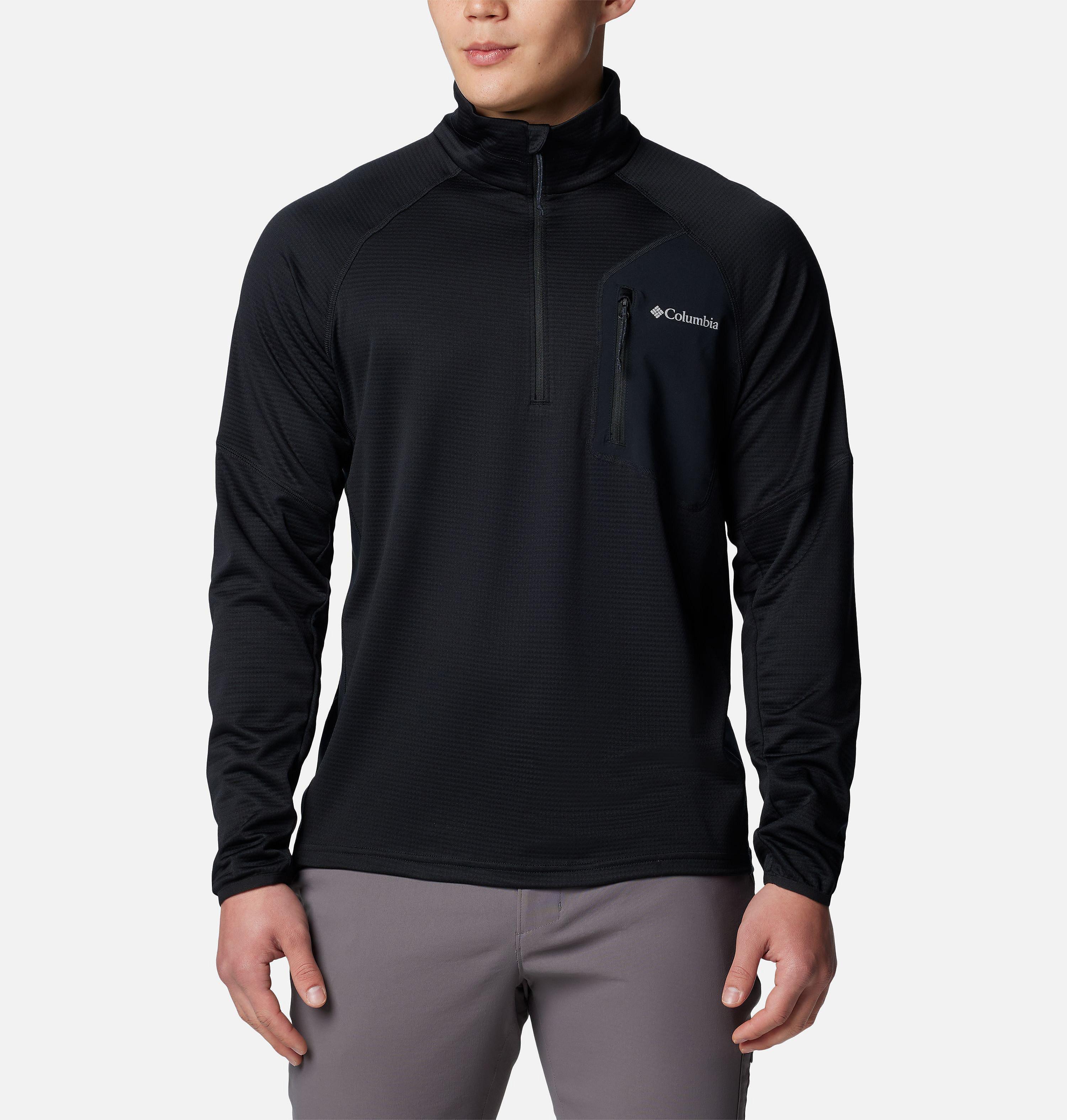 Men's Stout Canyon Half Zip Pullover 1