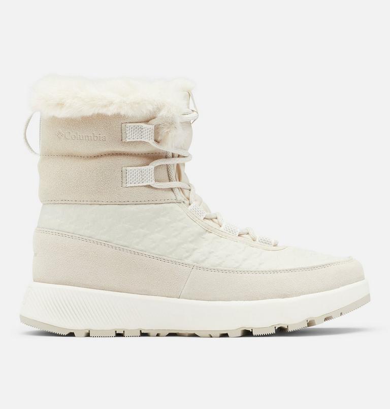 Botas de nieve impermeables Slopeside Peak II Luxe para mujer, Color: Dark Stone, Sea Salt, image 1
