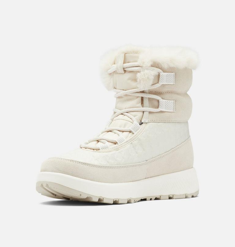 Botas de nieve impermeables Slopeside Peak II Luxe para mujer, Color: Dark Stone, Sea Salt, image 7