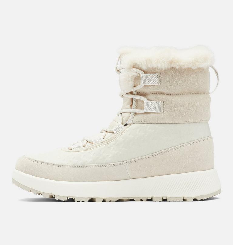 Botas de nieve impermeables Slopeside Peak II Luxe para mujer, Color: Dark Stone, Sea Salt, image 6