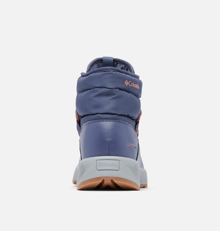 Botas de invierno de media caña Slopeside Village II Omni-Heat para mujer, Color: Nocturnal, Beetroot, image 8