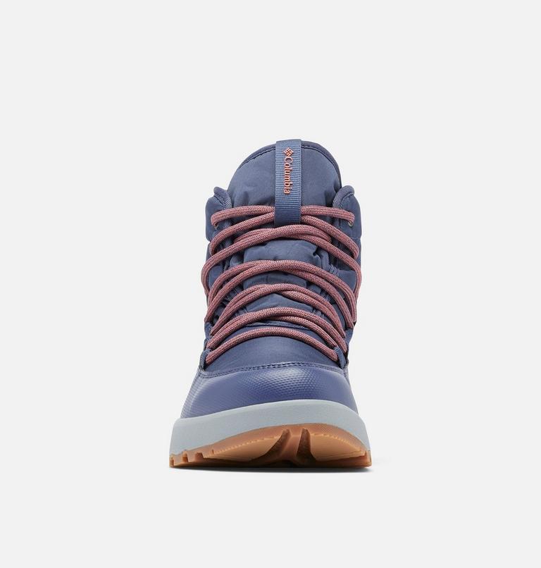 Botas de invierno de media caña Slopeside Village II Omni-Heat para mujer, Color: Nocturnal, Beetroot, image 7