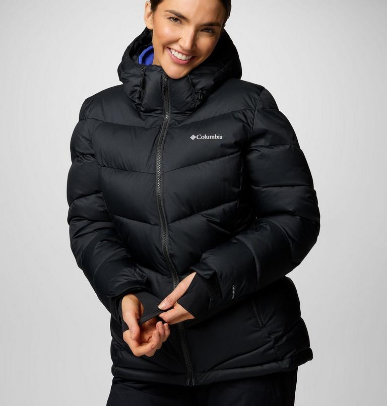 Women's Abbott Peak Insulated Waterproof Ski Jacket, Color: Black, image 8