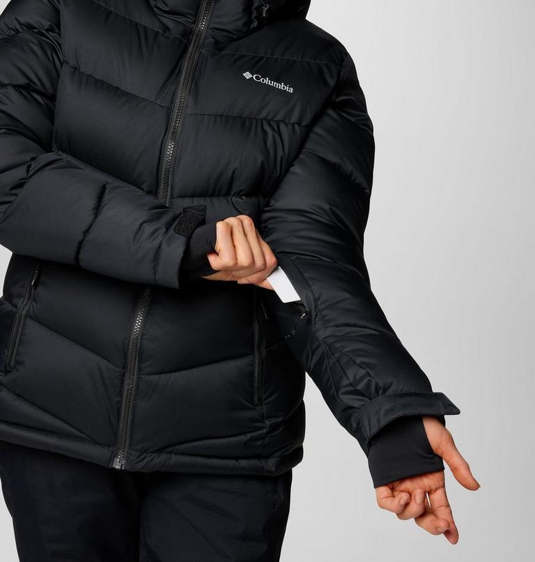 Women's Abbott Peak Insulated Waterproof Ski Jacket, Color: Black, image 9