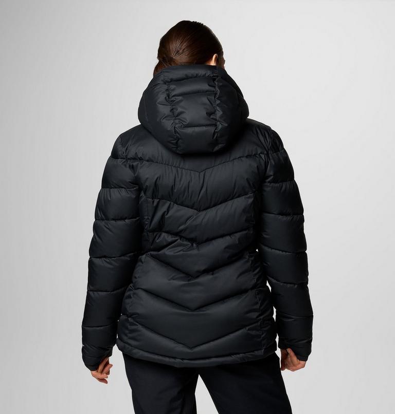 Women's Abbott Peak Insulated Waterproof Ski Jacket, Color: Black, image 2