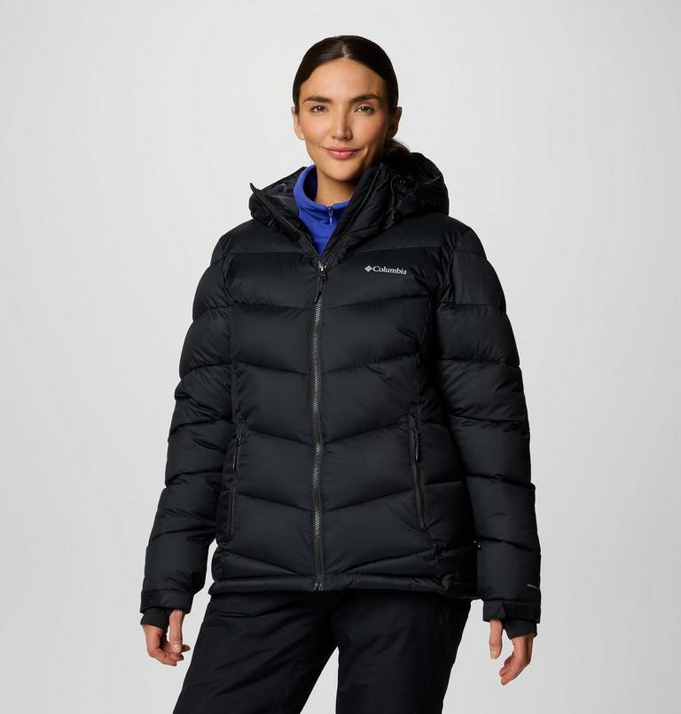 Women's Abbott Peak Insulated Waterproof Ski Jacket, Color: Black, image 1