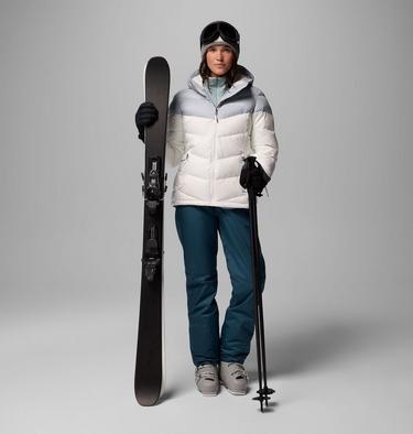 Veste de ski Imperméable isolée Abbott Peak femme, Color: Sea Salt, Cirrus Grey, image 10