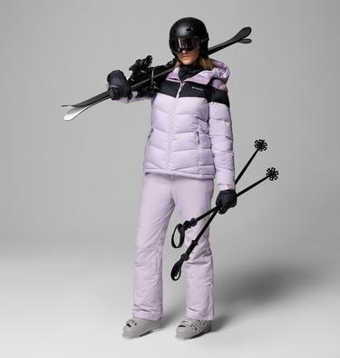 Veste de ski Imperméable isolée Abbott Peak femme, Color: Lavender Pearl, Shale Purple, Black, image 2
