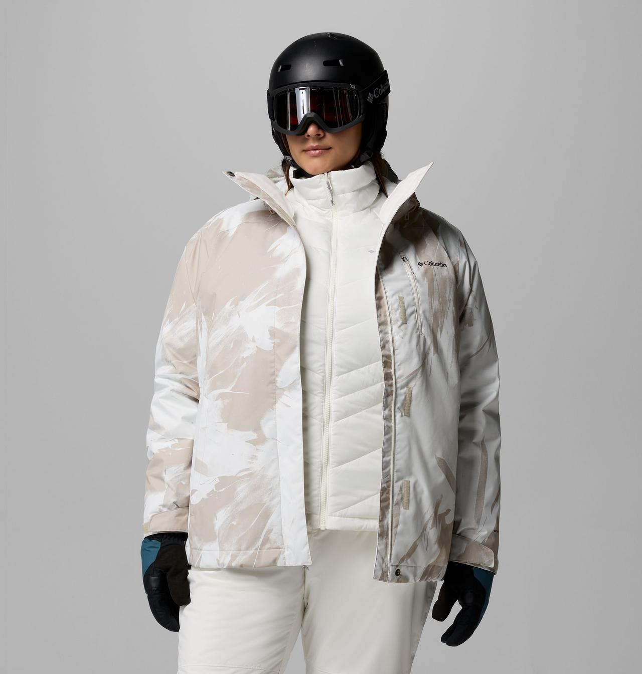 Women's Whirlibird™ V Printed Interchange Jacket - Plus Size 6