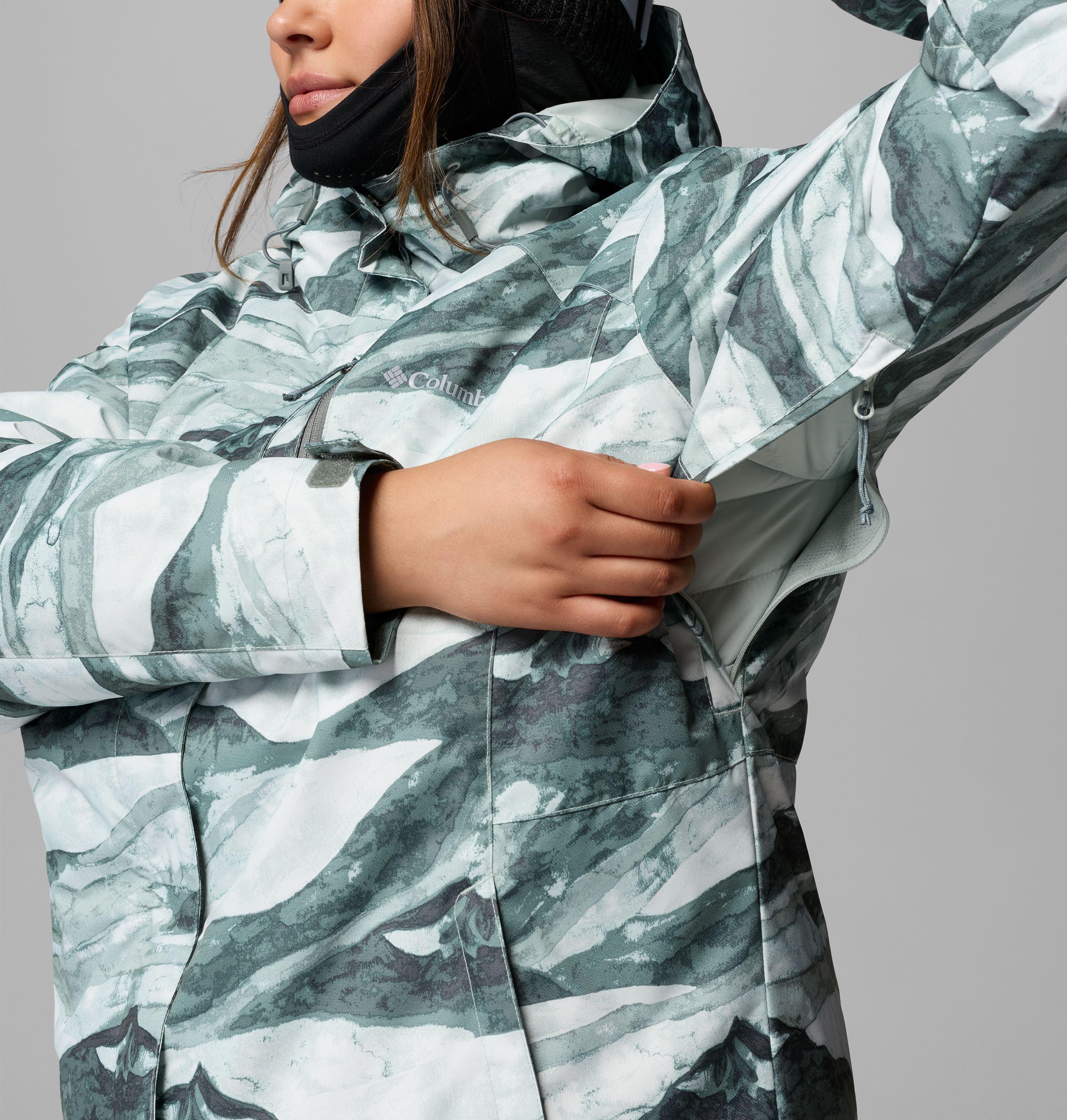 Women's Whirlibird V Printed Interchange Jacket - Plus Size 13