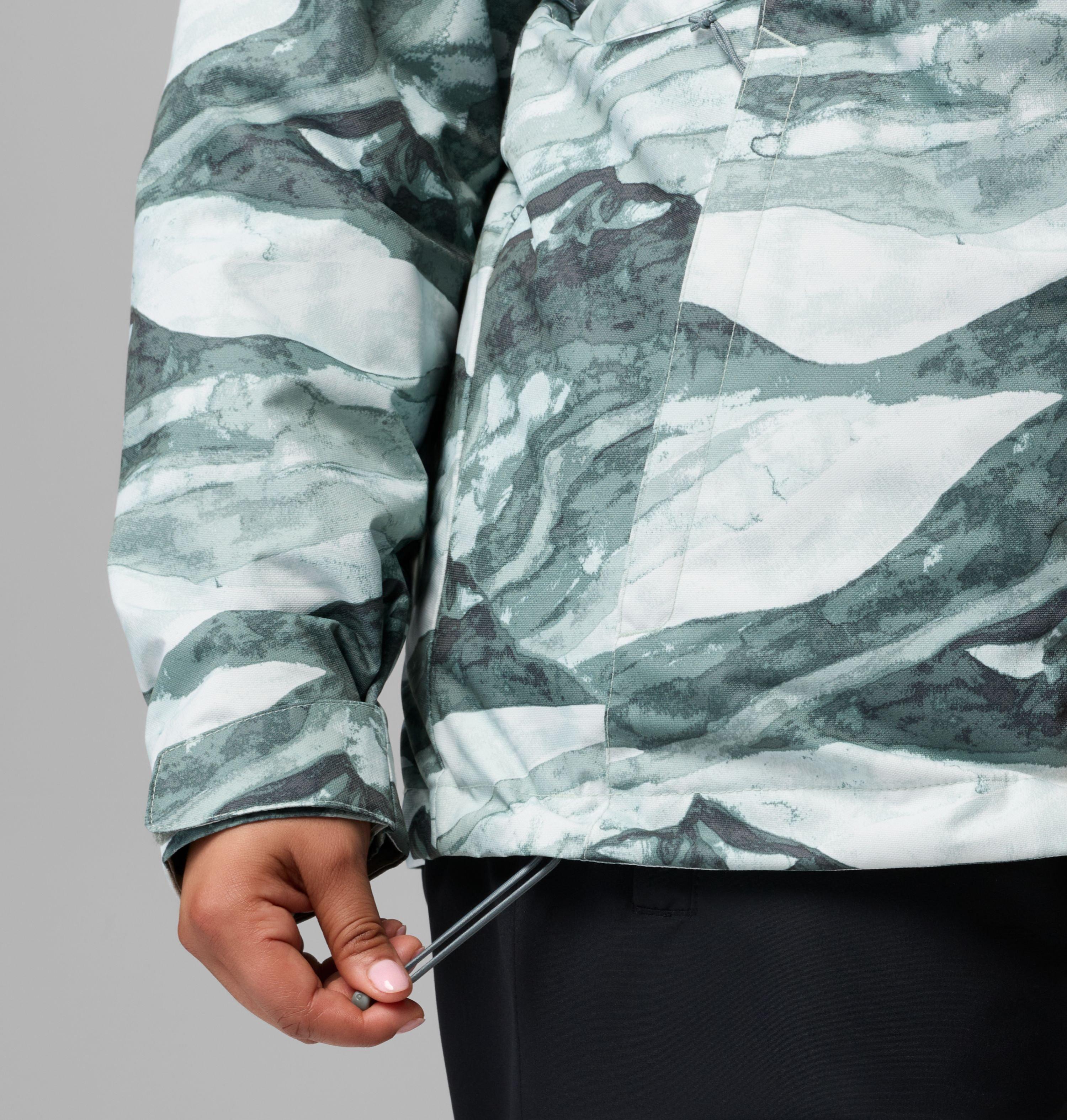 Women's Whirlibird V Printed Interchange Jacket - Plus Size 15