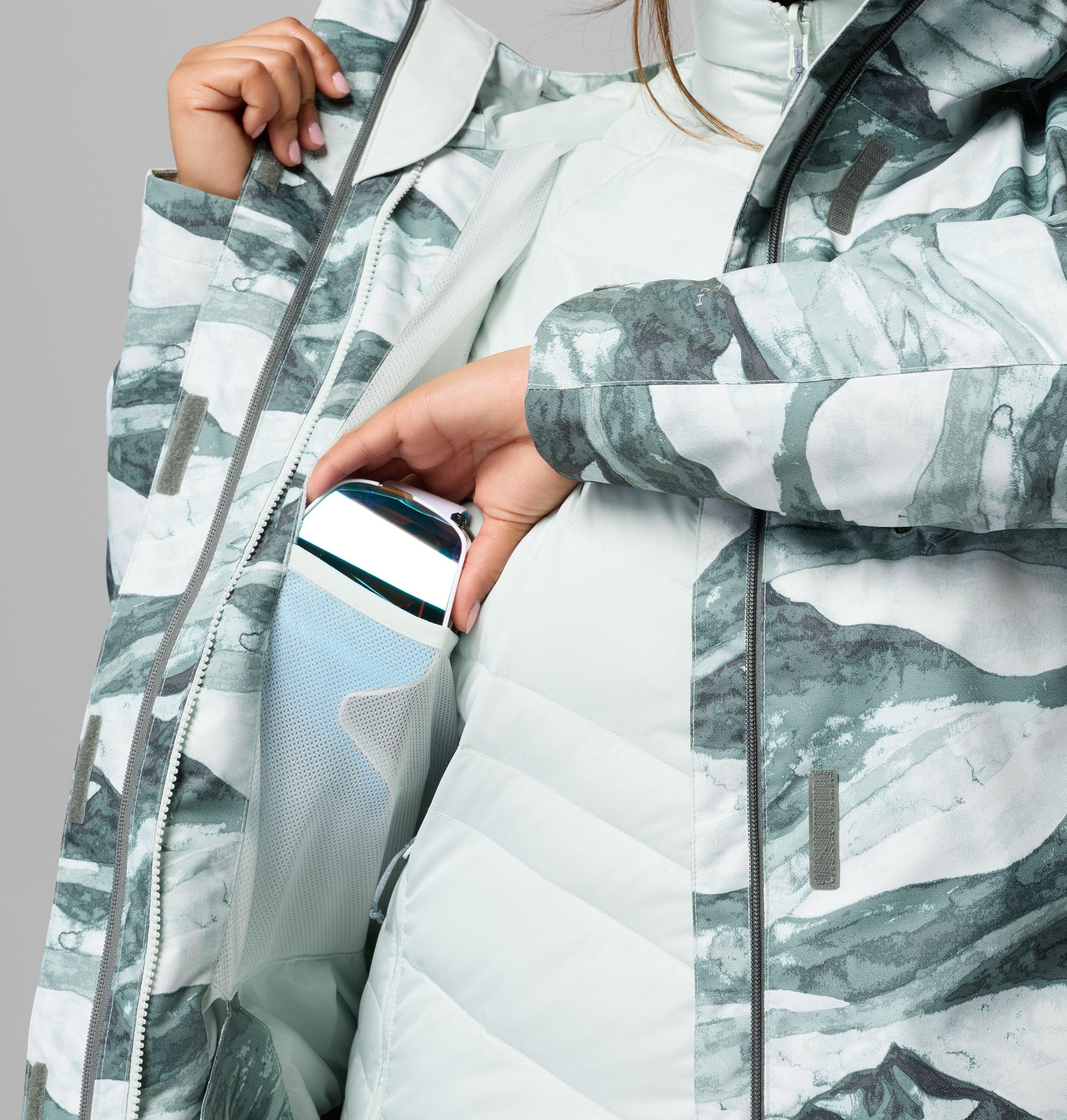 Women's Whirlibird V Printed Interchange Jacket - Plus Size 7