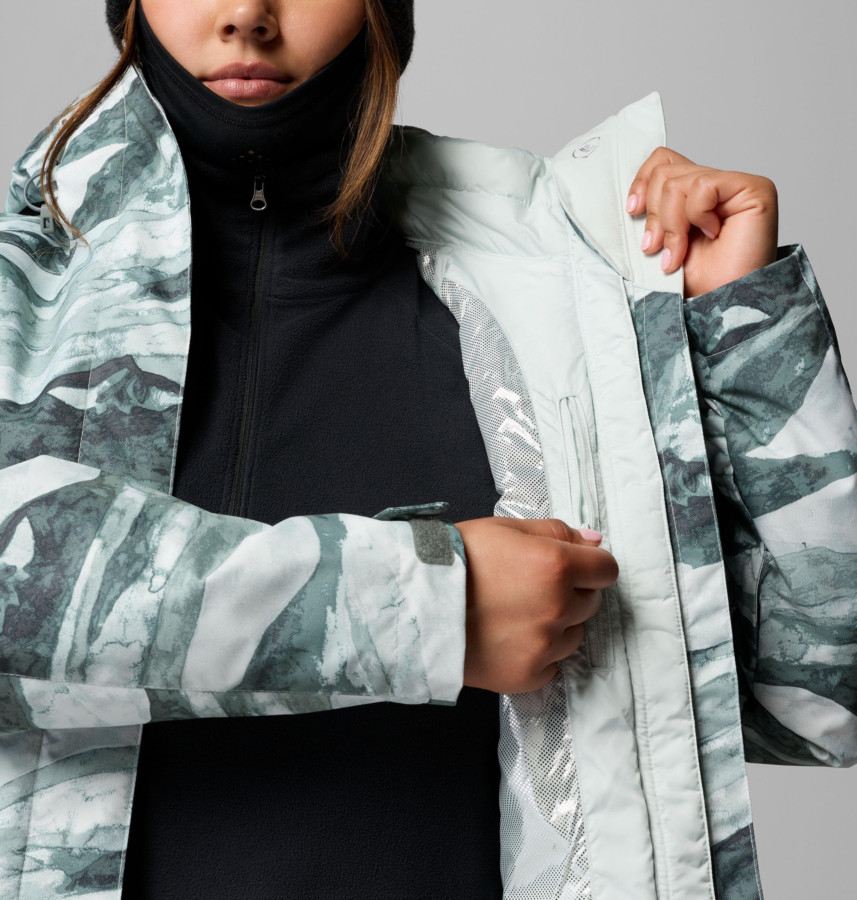Women's Whirlibird V Printed Interchange Jacket - Plus Size 8