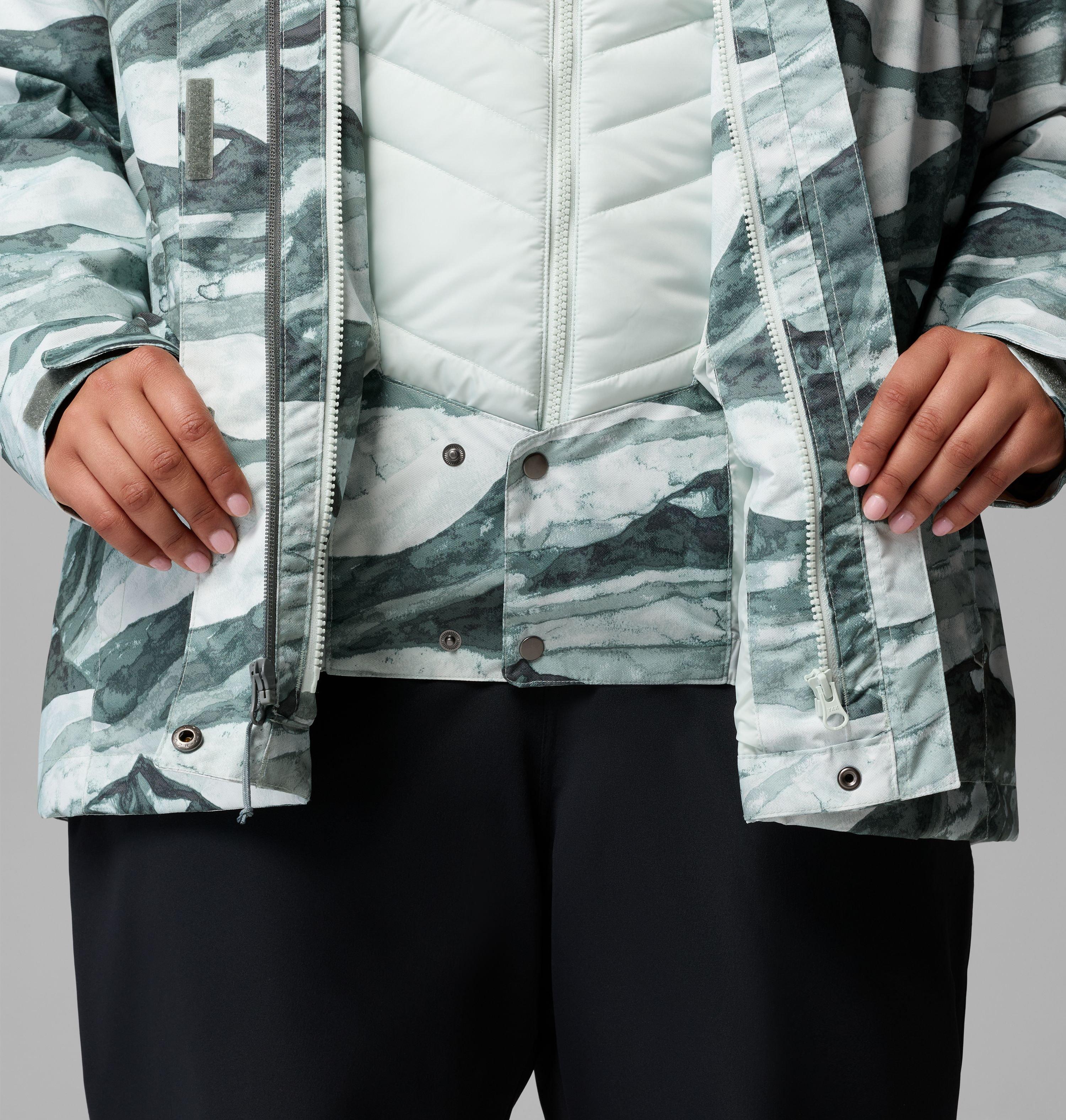 Women's Whirlibird V Printed Interchange Jacket - Plus Size 9