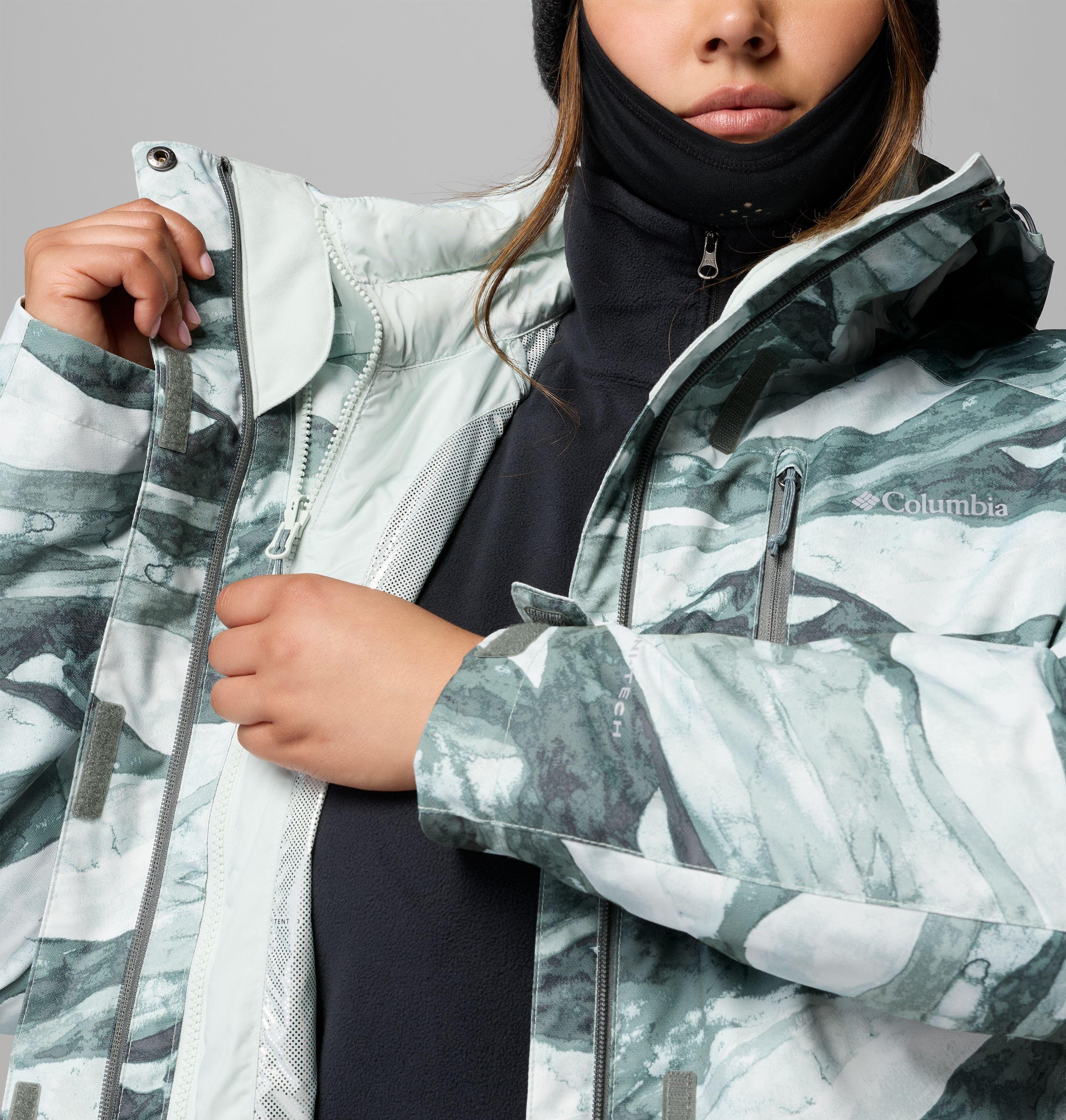 Women's Whirlibird V Printed Interchange Jacket - Plus Size 10