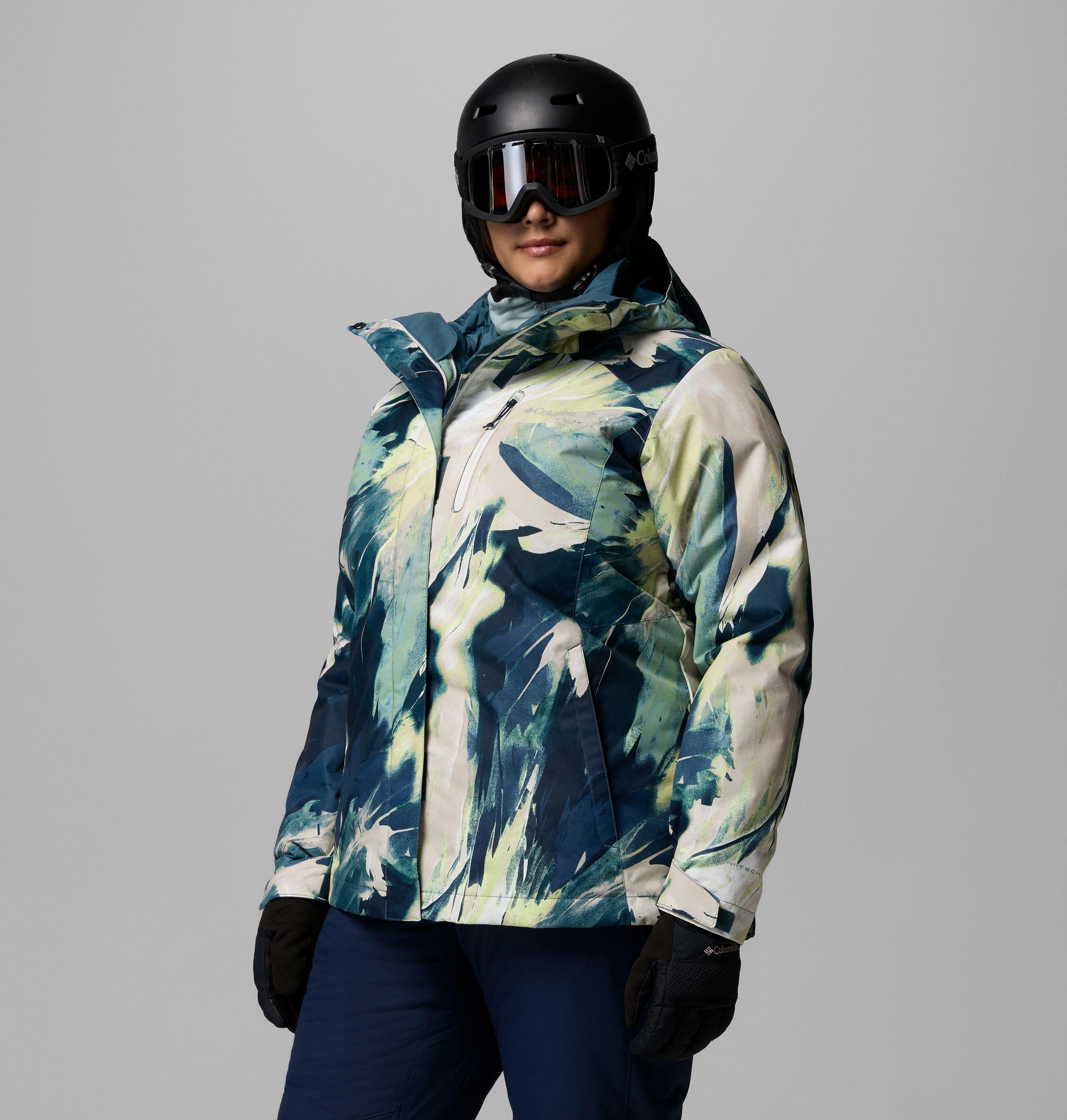 Manteau à imprimé Interchange Whirlibird V pour femme – Grandes tailles 4